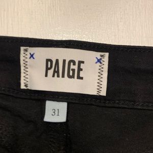 Black Paige jeans